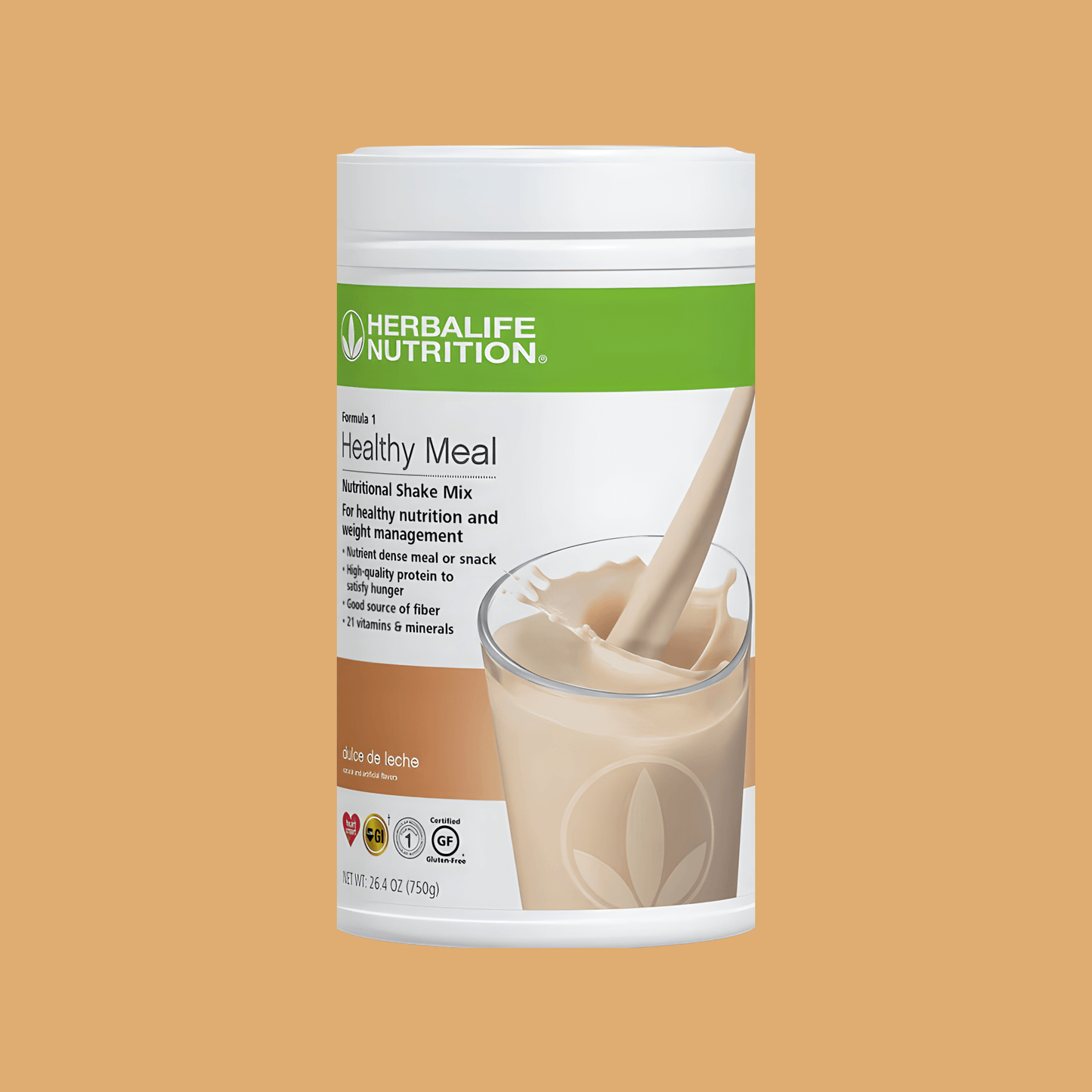 Formula 1 Healthy Meal Nutritional Shake Mix: Dulce de Leche 750 g - Lecse