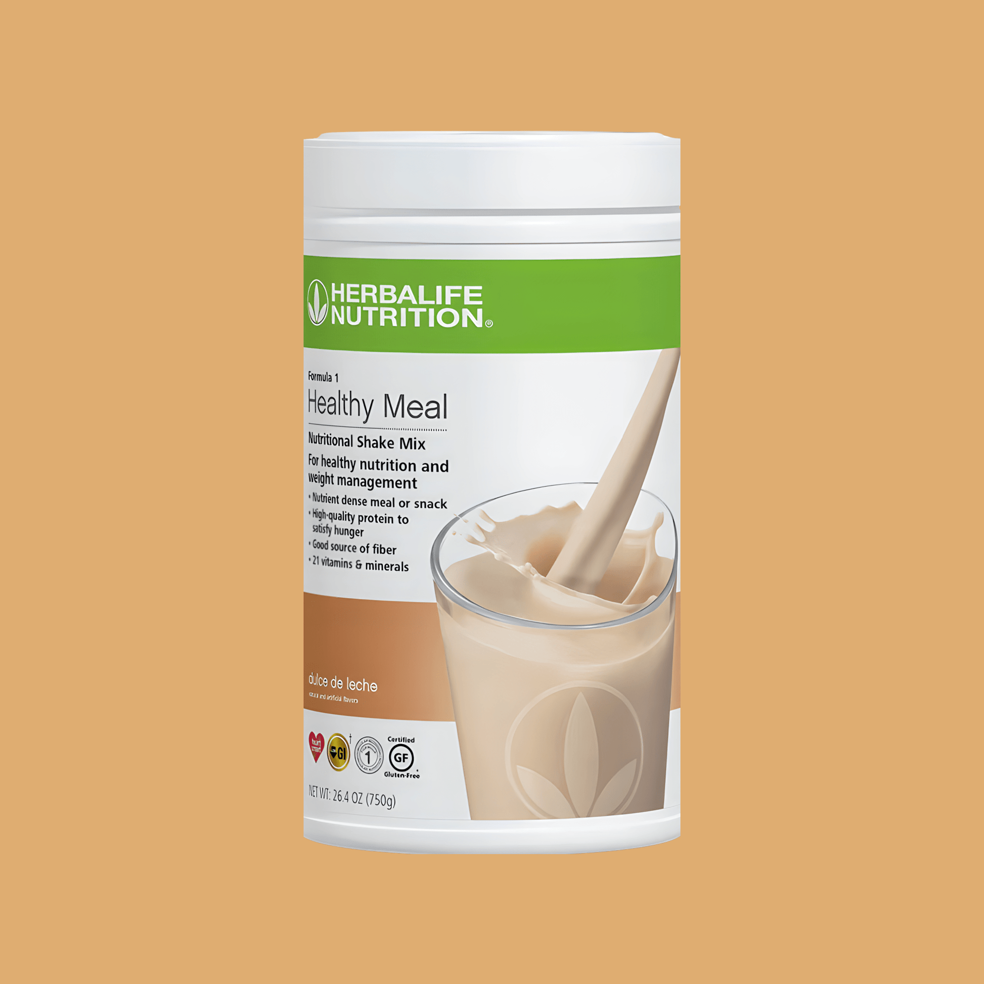 Formula 1 Healthy Meal Nutritional Shake Mix: Dulce de Leche 750 g - Lecse