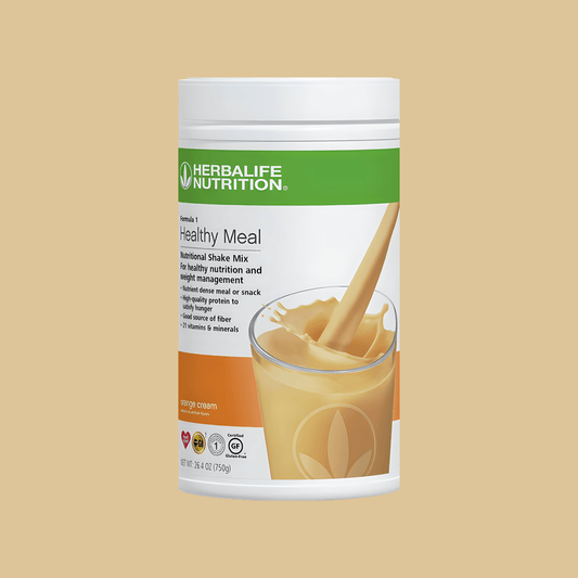 Formula 1 Healthy Meal Nutritional Shake Mix: Orange Cream 750 g - Lecse