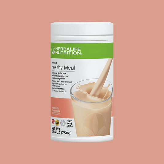 Formula 1 Healthy Meal Nutritional Shake Mix: Strawberry Cheesecake 750 g - Lecse
